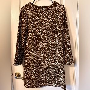 J. Crew size 6. Animal print